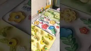 🔥Non Slip Bathroom quick drying 3D Mat or Rug 🔥#shorts #short #shortvideo #viral #video
