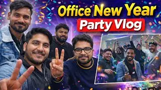 Office New Year Party Vlog 2026 🎉ll Fun , Dance & Team Masti