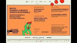 BEATs: quando la musica diventa sostenibile. Un nuovo modello per valutare gli eventi musicali.