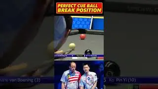 Perfect Cue Ball Break Position