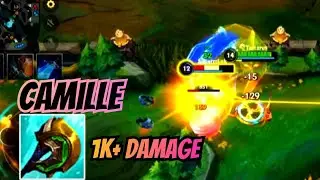 CAMILLE DIVINE SUNDERER UNSTOPPABLE | WILD RIFT BARON LANE BUILD RUNES