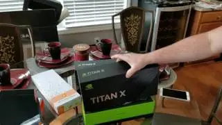 Titan xp sli and EK waterblock unboxing. 4K