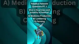 Paladius Palworld Questions PT.  1 #palworld #palworldgame #palworldfunny #shorts #viral #gaming