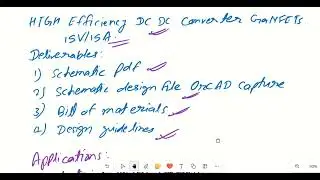 105: 15V/15A High Efficiency GaNFET DC DC Converter