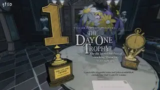 Blue Prince Day One Trophy with Great Hall, Tomb, Pump Room ft. Office, Conference & Laundry Room