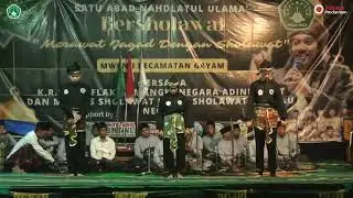 PENAMPILAN SENI PSNU PAGAR NUSA DALAM RANGKA PERINGATAN 1 ABAD NU || PAC PAGAR NUSA GAYAM
