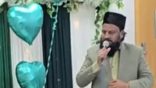 Birmingham  Mosque,  Alama faisal  Hussain Naqshbandi - Eidgah Sharif 