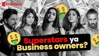 ⭐ Bollywood superstars ke super businesses ⭐| Khatabook | Business Case Studies