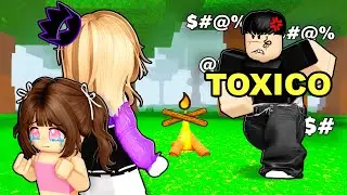 Se BURLARON de LA NIÑA NOOB porque quería jugar CONMIGO en 99 NOCHES en el BOSQUE