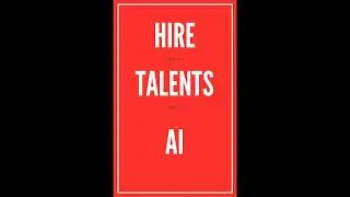 Hiring Talents with AI in 2024 - Buy our Book on Amazon.com