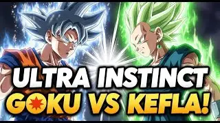 Ultra Instinct Goku vs Kefla | Epic Power Clash! #DragonBall #DBS #Goku