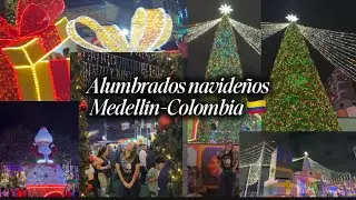 Así se ven los alumbrados en Medellín-Colombia 