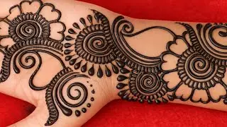 mehndi design | cone designs | mehndi designs | mehandi design simple | front hand mehndi design