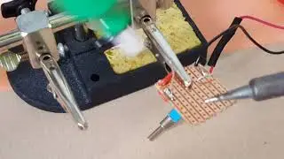 How to Solder a circuit on a stripboard.