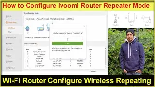 ivoomi router configure as repeater mode | Wi-Fi Router Setup
