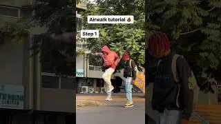 Air walk tutorial🔥 #funk #remix #airwalk#tutorial #dance #shortsfyp #shorts #slickback #jubislide