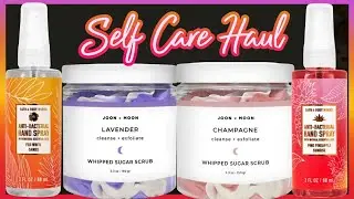 JOON X MOON WHIPPED SUGAR SCRUB + BATH & BODY WORKS HAUL  || SELF CARE HAUL VIDEO || Everything Empo