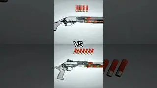 Remington 870 🆚 Benelli M4 #shorts