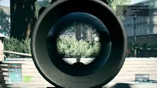 BF3 ALPHA MULTIPLAYER: Metro Rush, defenders side gameplay (Full round)