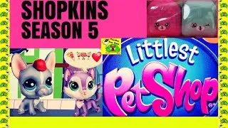 LITTLEST PET SHOP TOY UNBOXING & SHOPKINS SEASON 5 BLIND BAGS | TURTLES TOY TIME VIDEOS