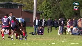 Eroni Sau thunderous hit on Ikapote Tupai