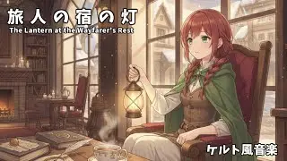 【癒し系ケルト】まったり宿屋BGM「旅人の宿の灯」｜フリーBGM / Chill / 作業 / 睡眠