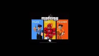 Mad city old intro vs new intro bigger view #comment #roblox #madcity #like #subscribe #bell #memes