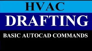 HVAC Drafting in Autocad in Hindi Part 1
