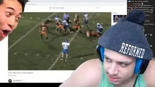 Tyler1 отреагировал на свои лучшие моменты в школьной футбольной команде