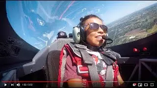 Chairmen in the Air – Sean D. Tucker, Jimmy Graham Give Unforgettable Young Eagles Flights