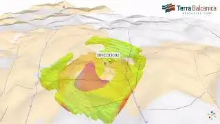 Brezani target - 3D overview