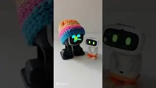 Aibi hands up Emo Grinch attacking #emorobot #emo #aibi #robot #livingai #pets #grinch #funnymemes