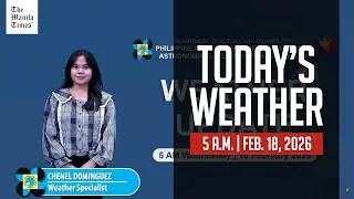 Today's Weather, 5 A.M. | Feb. 18, 2026