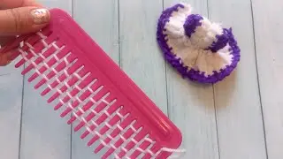 Make Easy Woollen Winter Dress/ Poshak for Laddu Gopal using Comb|No knit Winter dress|Quicky Crafts