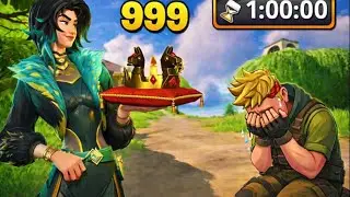Racing To See Who Gets The *MOST WINS* In *ONE HOUR* In Fortnite