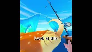 MY BIGGEST FISH I HAVE EVER CAUGHT IN BAIT VR! 🔥 #vr #gaming #viral #foru #fishing