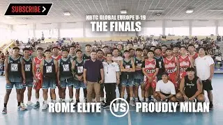 NBTC EUROPE U19 (FINALS):  ROME ELITE vs PROUDLY MILAN