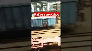 railway workshop me grupd work| #train #railway #viral #viralshort