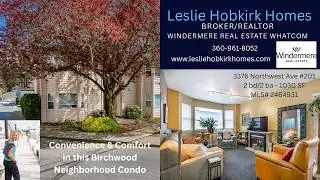 Charming Central Bellingham Condo - 3376 Northwest Avenue 201