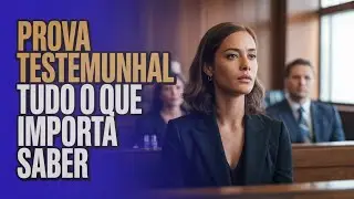 PROVA TESTEMUNHAL! DESCOMPLICADA, ATUALIZADA e DIRETA ao PONTO! TUDO o que voc&ecirc; precisa SABER!