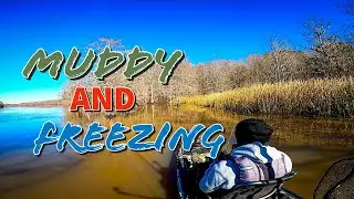 Fishing The WORSE Conditions on Santee Cooper | Lake Marion Winter Bass Fishing
