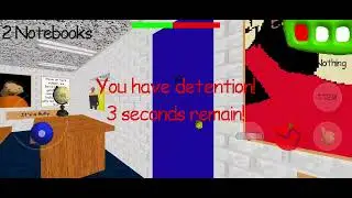 Every no doing in the halls Baldi's basics in educational and learning V 1.4.5
