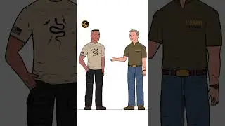 PEOPLE ARE CRAZY #countrymusic #cartoon #military