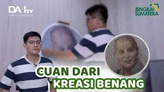 Dari Benang Jadi Uang: Strings Art Buka Peluang Cuan di Industri Kreatif | Bingkai Sumatera