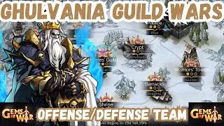 Gems of War Ghulvania Guild Wars Teams Offense & Defense 2025 Guide