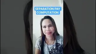 SEPARATION PAY