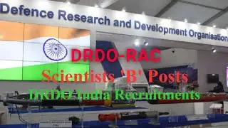 DRDO-RAC Recruitment 2019 - Scientists 'B' 290 Posts