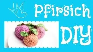 Pfirsich häkeln 🍑 *Do it Yourself* Amigurumi | Food-Woche by justMiko