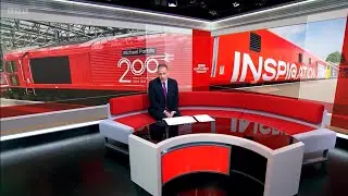 Railway 200 Inspiration Train at Ribble Steam Railway & Museum - BBC North West Tonight Bulletin