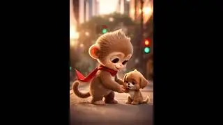 A Kind Monkey, A Quiet Child